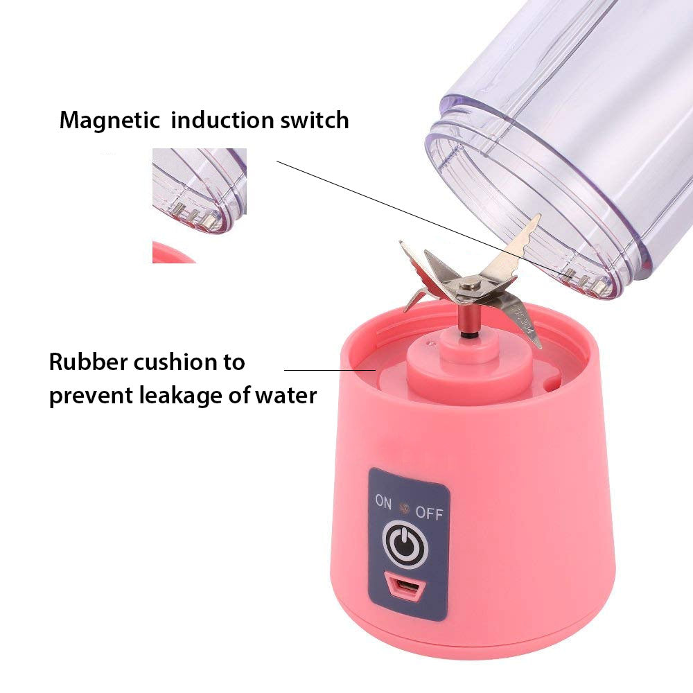 Personal Size Rechargeable Smoothie Mini Hand Portable USB Blender